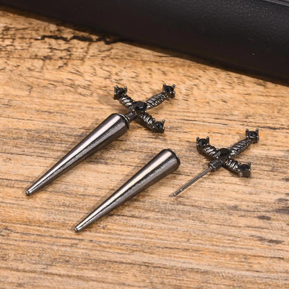 Kinitial Sword Earrings