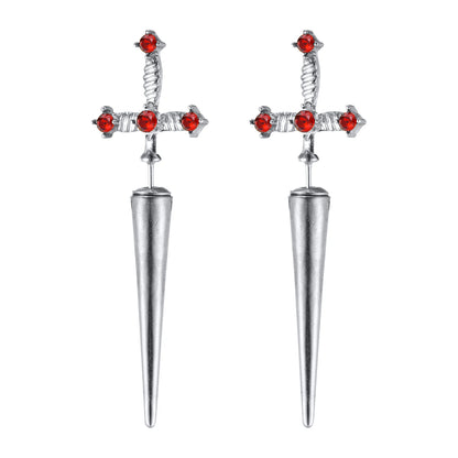 Kinitial Sword Earrings