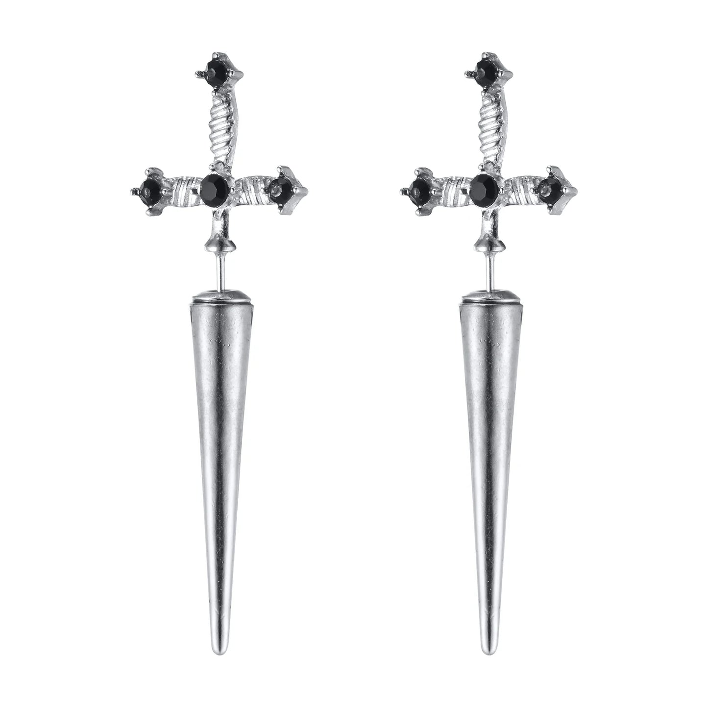 Kinitial Sword Earrings