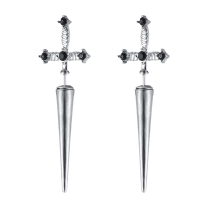 Kinitial Sword Earrings